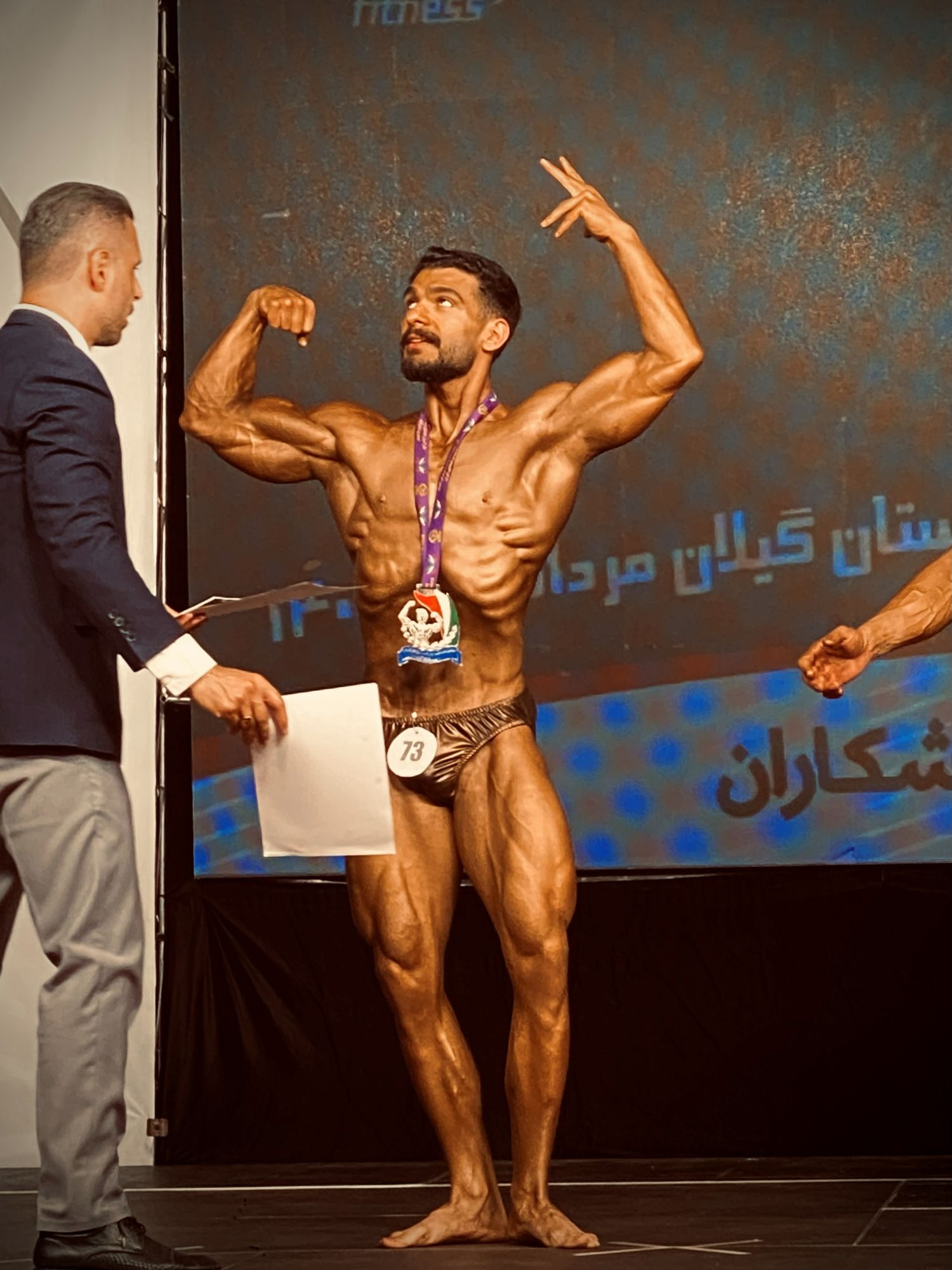 تمرین پوزینگ و آماده‌سازی استیج